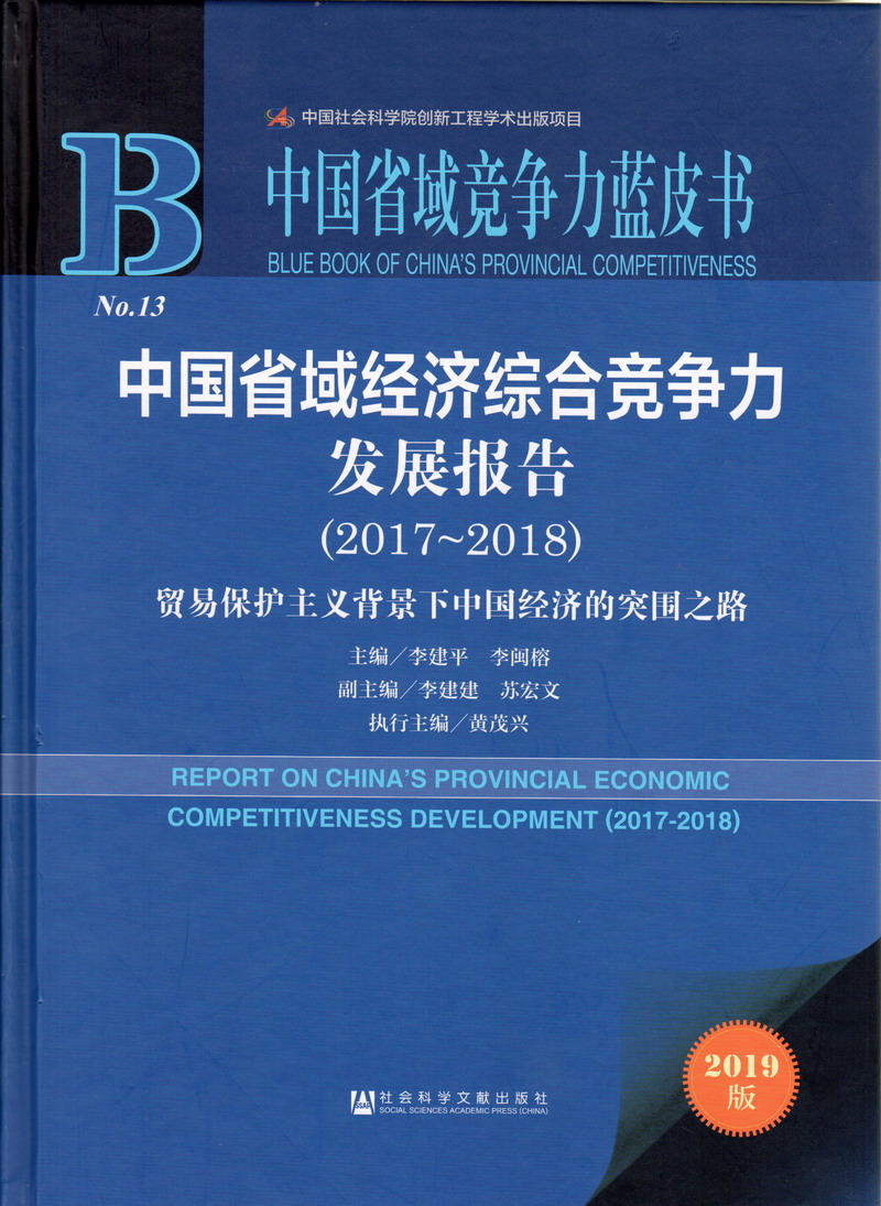 逼爽歪歪中国省域经济综合竞争力发展报告（2017-2018）